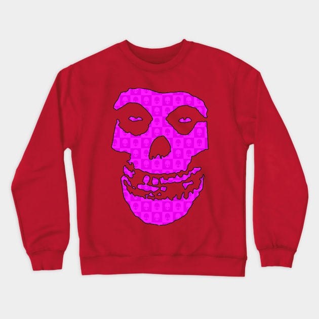 Crimson Ghost - Pink Aliens Crewneck Sweatshirt by Controlled Chaos